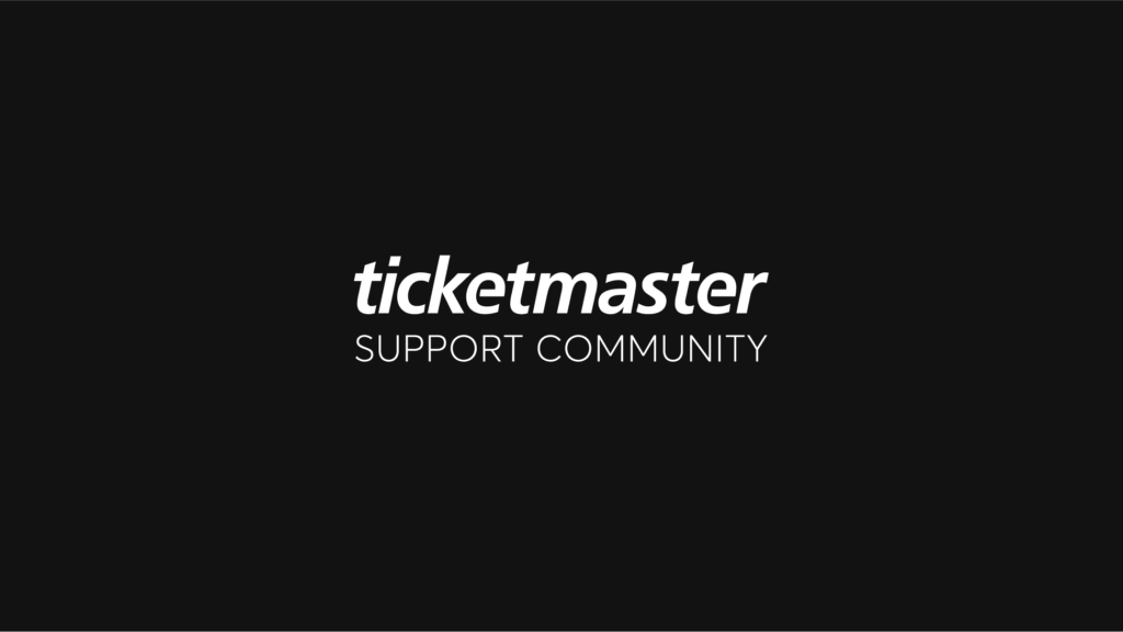 ticketmaster support community logo