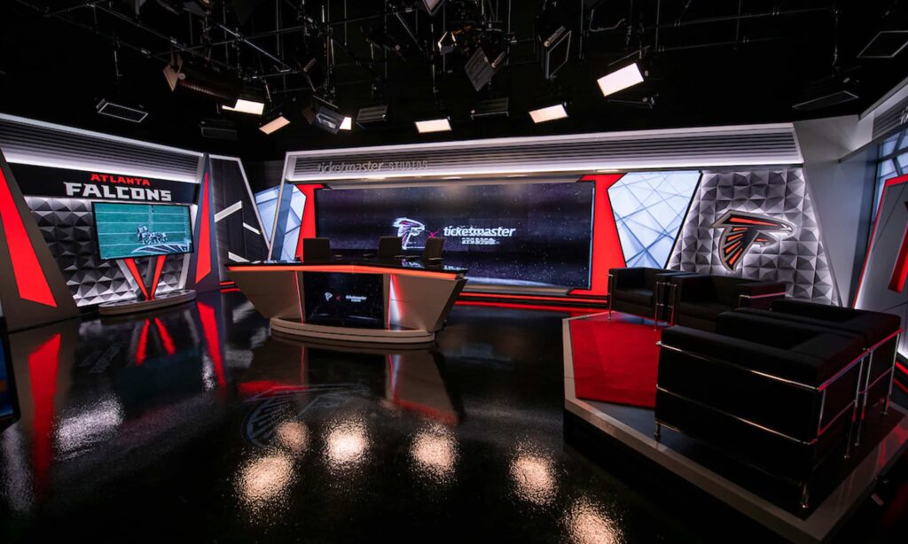 Falcons open Ticketmaster Studios