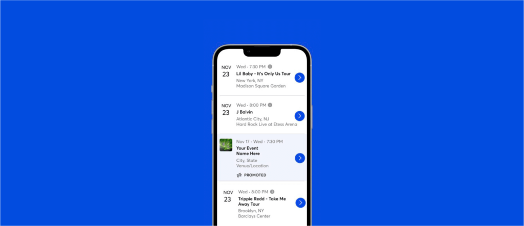 screenshot of tm1 engagement on iphone